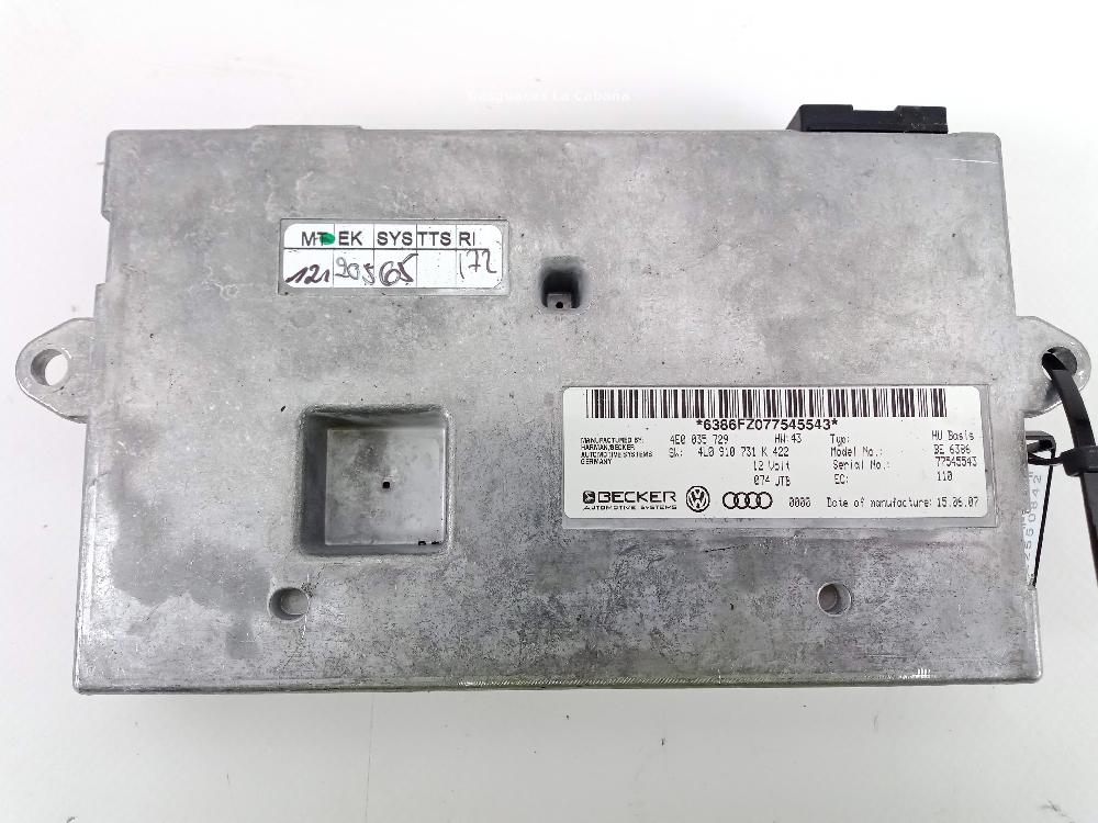 CHEVROLET A6 C6/4F (2004-2011) Other Control Units 4E0035729,null 25992282