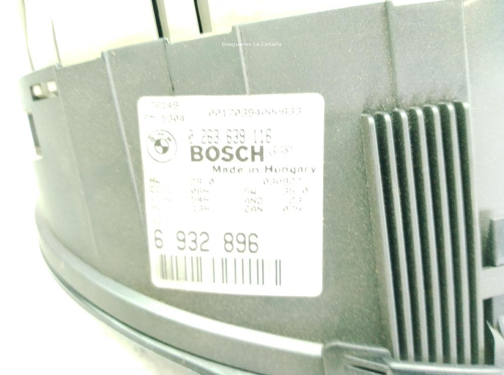 Cuadro de instrumentos 0263639116 de Bmw 3 (e46) 2003-2005 - pieza usada