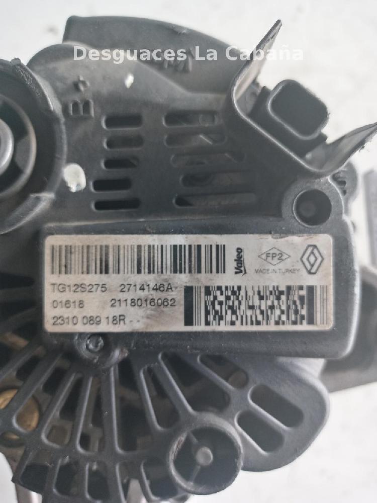 RENAULT Clio 4 generation (2012-2020) Alternator 2118016062,SinValor 26002671