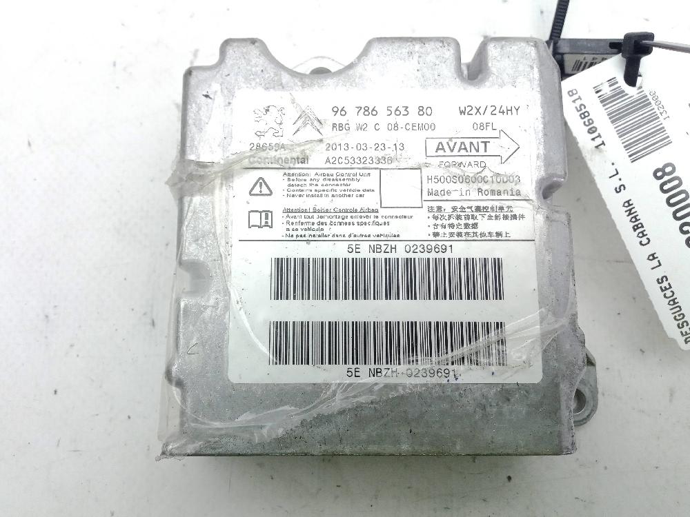 PEUGEOT 508 1 generation (2010-2020) Unitate de control SRS 9678656380 25989816