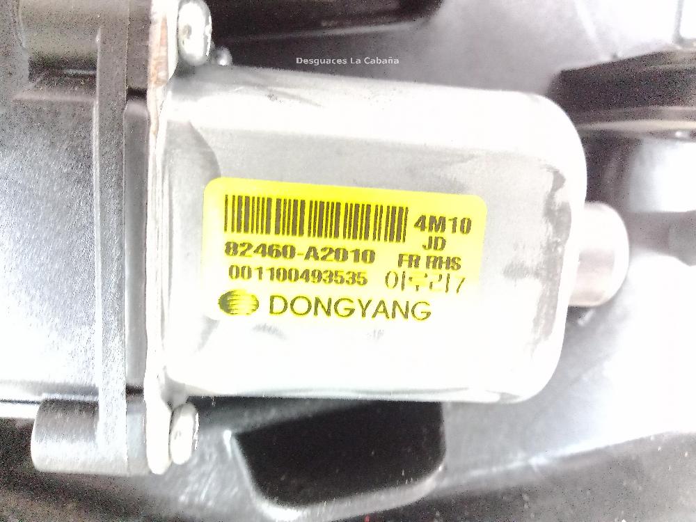 KIA Cee'd 2 generation (2012-2018) Front Right Door Window Regulator 82460A2010 26040596