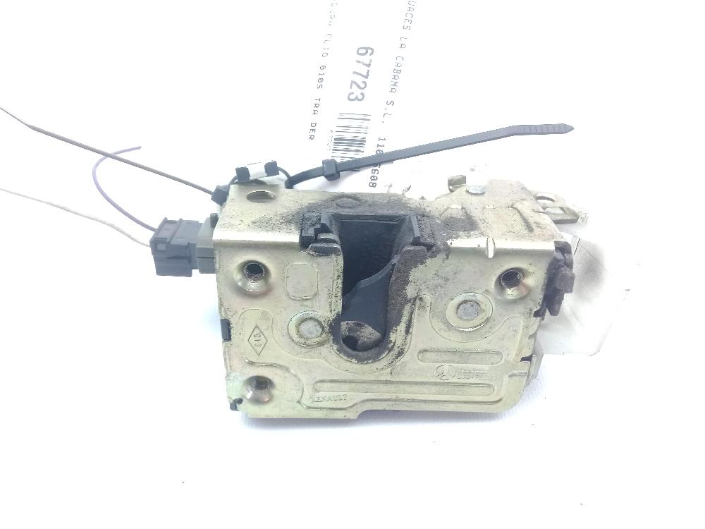 RENAULT Clio 3 generation (2005-2012) Rear Right Door Lock 26003507