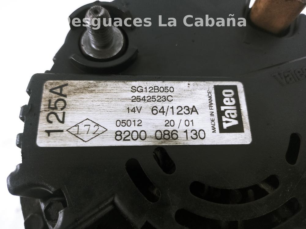 MG Alternator 8200086130, SinValor 26012174