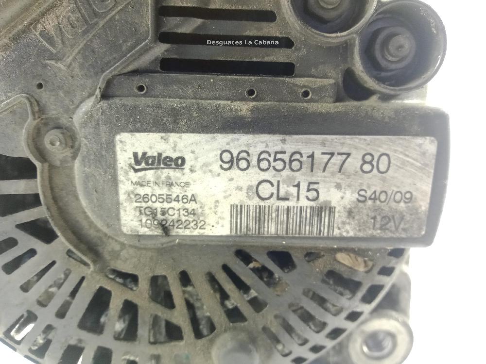 VOLKSWAGEN Golf 6 generation (2008-2015) Váltóáramú generátor 9665617780 25993632