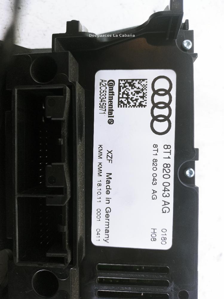 AUDI A4 B8/8K (2011-2016) Climate  Control Unit 8T1820043AG 26033663