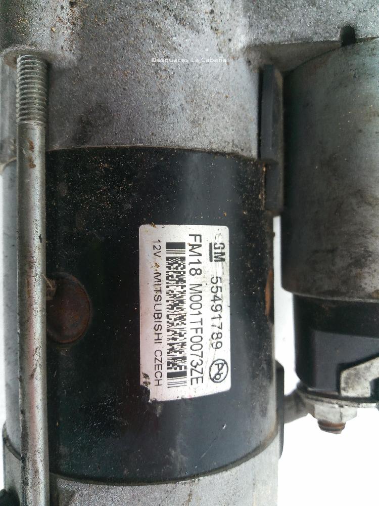 HYUNDAI i20 IB (2 generation) (2014-2020) Starter Motor M001TF0073ZE,55491789 26036907