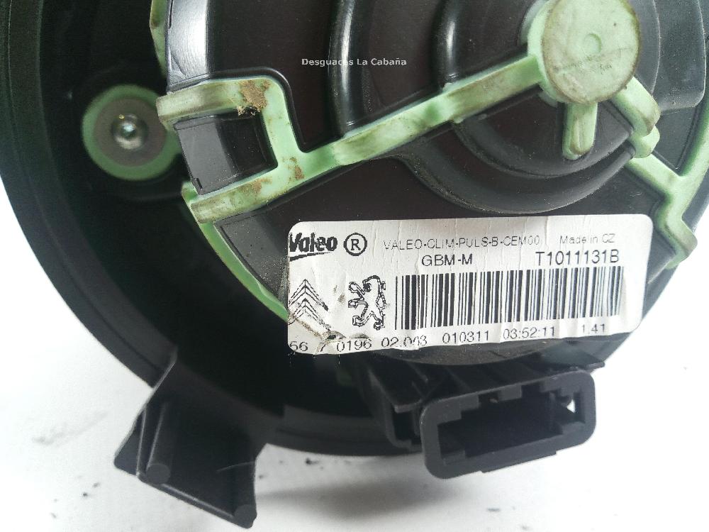 CITROËN C4 2 generation (2010-2024) Heater Blower Fan T1011131B 26042764