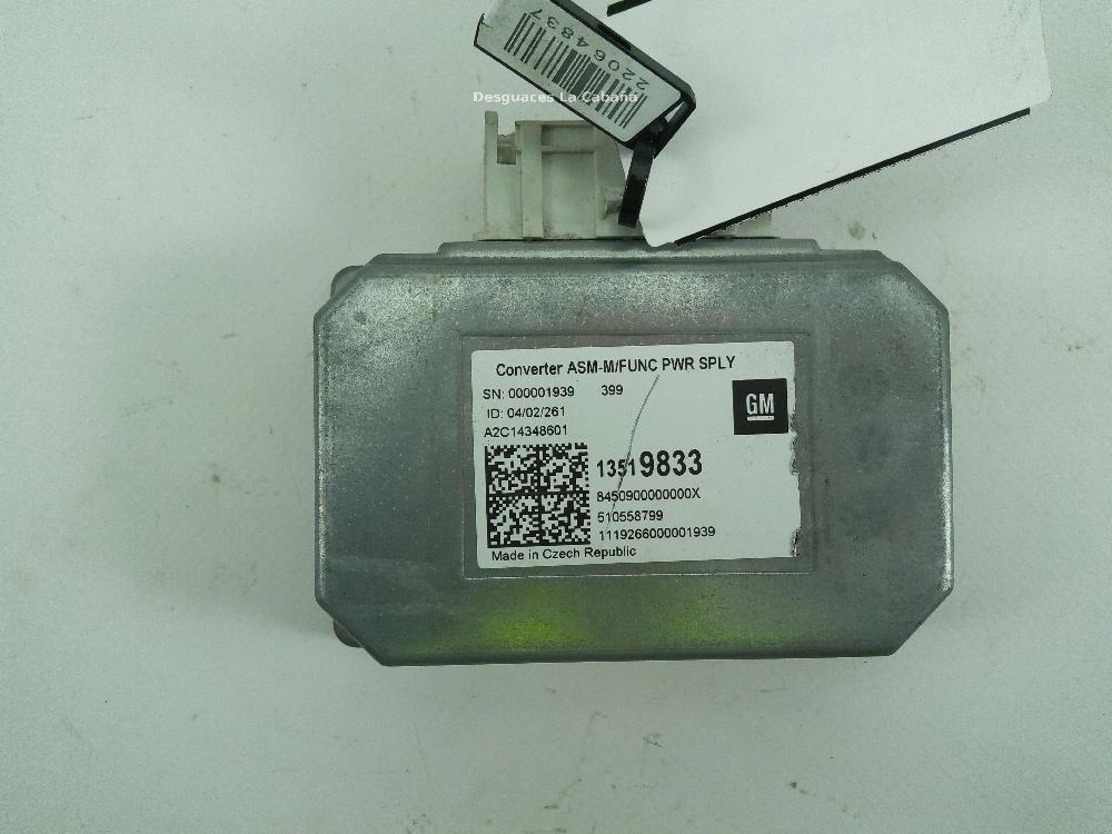 OPEL Astra K (2015-2021) Other Control Units 13519833 26046299