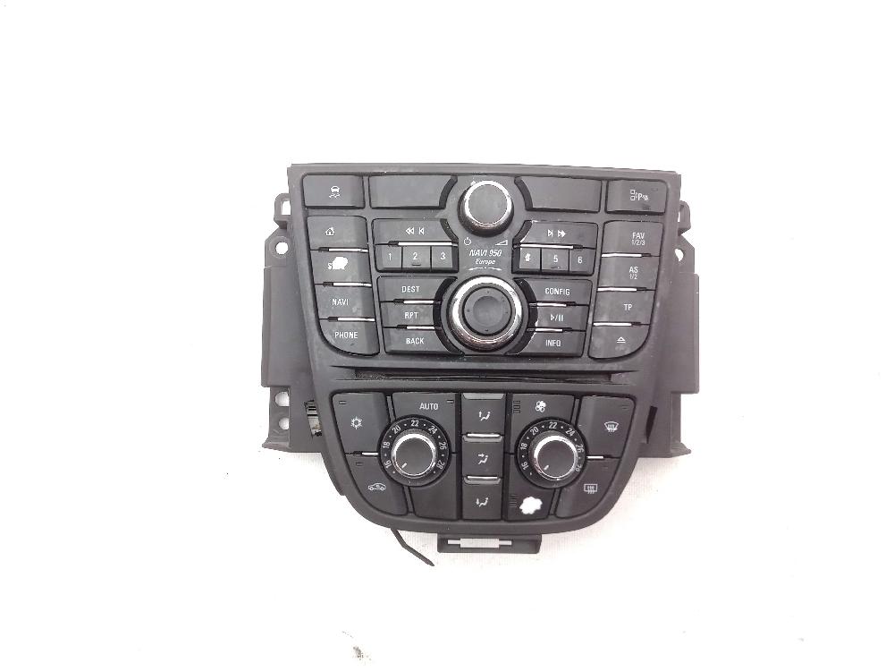 OPEL Astra J (2009-2020) Klimakontrollenhet 13435148 25989929