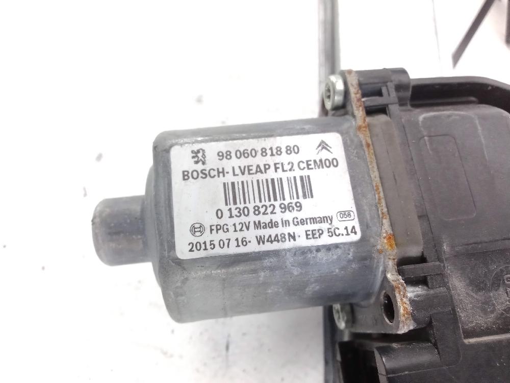 PEUGEOT 208 Peugeot 208 (2012-2015) Front Left Door Window Regulator 9806081880 26038320