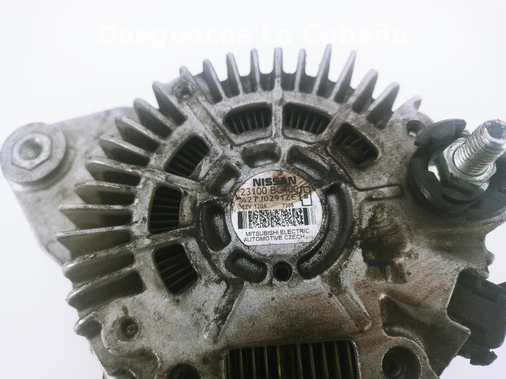 NISSAN Qashqai 1 generation (2007-2014) Alternator 23100BC400, SinValor 25993416