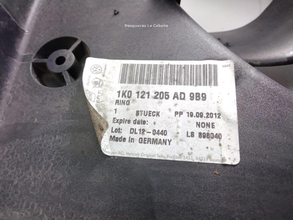 DODGE Difuzora ventilators 1K0121205AD 26001694