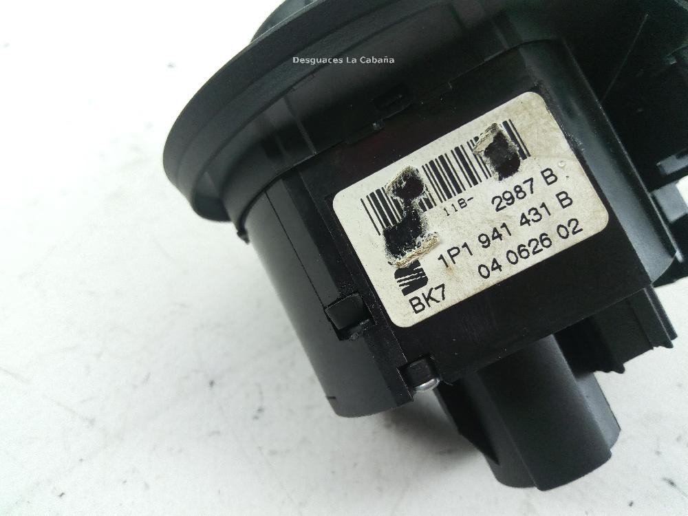 SEAT Leon 2 generation (2005-2012) Headlight Switch Control Unit 1P1941431B 26037424