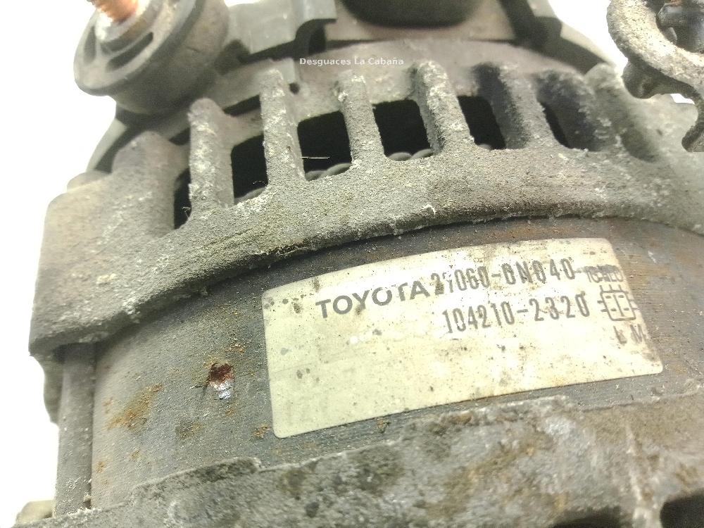 TOYOTA Auris 1 generation (2006-2012) Генератор 270600N040,1042102320 25994628