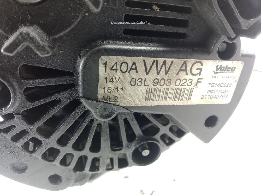 SEAT Leon 2 generation (2005-2012) Alternator 03L903023F 26013063