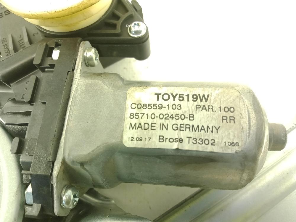 TOYOTA Auris 2 generation (2012-2015) Rear left door window lifter 8571002450B 26003228