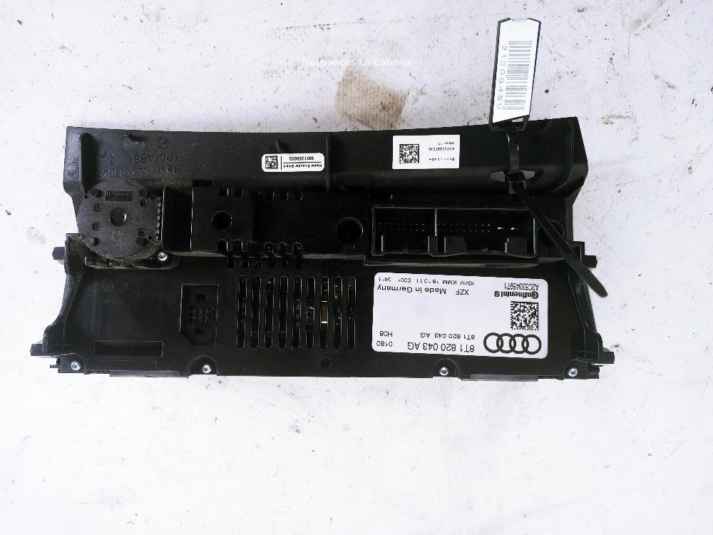 AUDI A4 B8/8K (2011-2016) Ilmastonhallintayksikkö 8T1820043AG 26033663