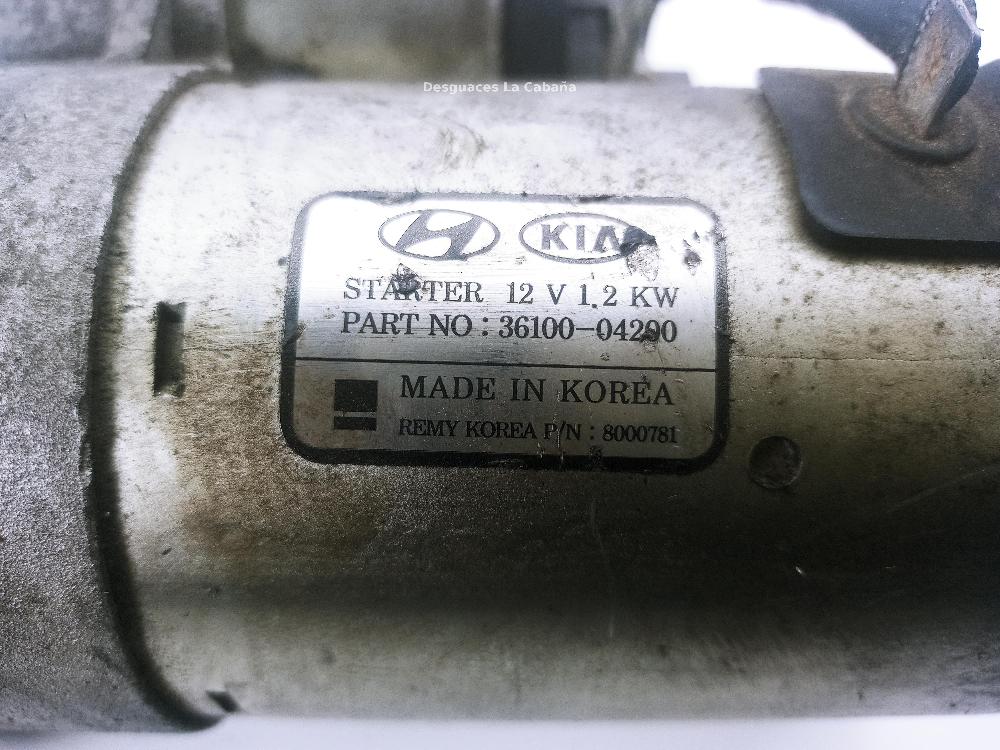 HYUNDAI i30 PD ( 3 generation) (2017-2024) Startmotor 3610004200 26012277