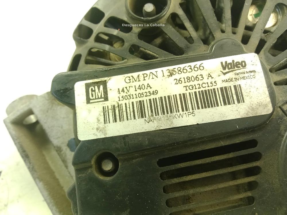 OPEL Astra J (2009-2020) Ģenerators 13586366,2618063 25992301