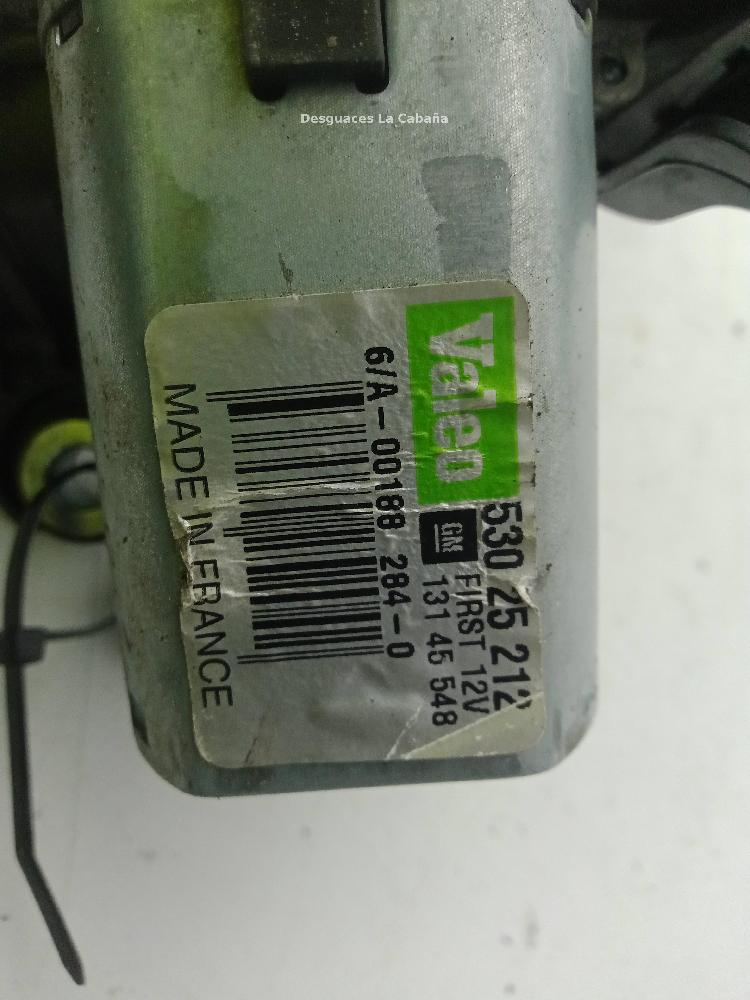 Motor limpia trasero de Opel Zafira / zafira family b (a05) 2008-2012 con 284598 km - pieza usada