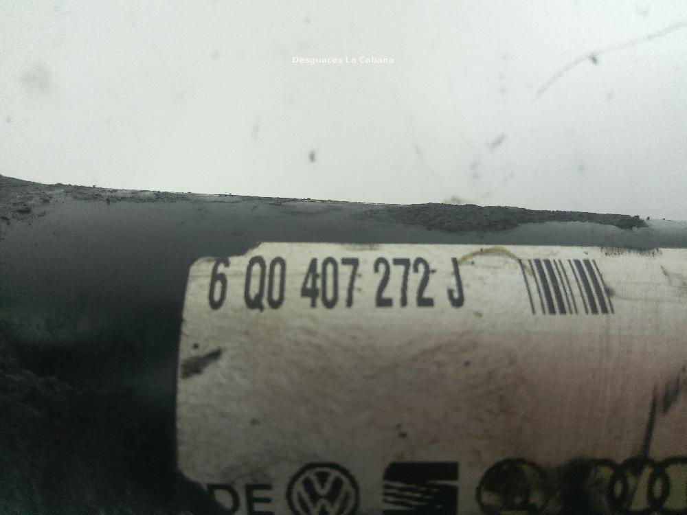 SEAT Leon 1 generation (1999-2005) Front Right Driveshaft 6Q0407272J 26045322