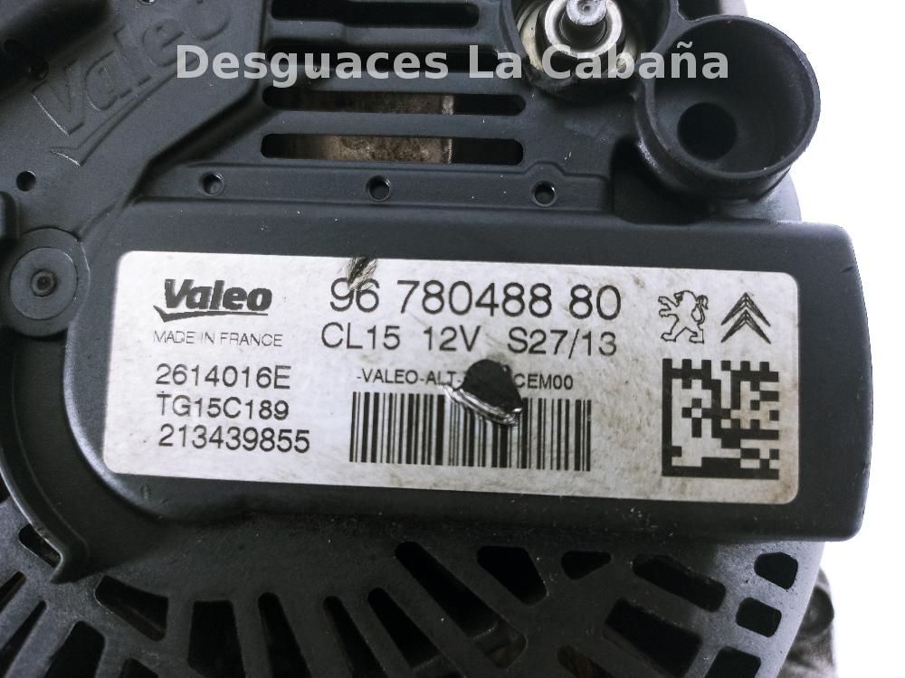 CITROËN C-Elysee 2 generation (2012-2017) Dynamo 9678048880,SinValor 25993467