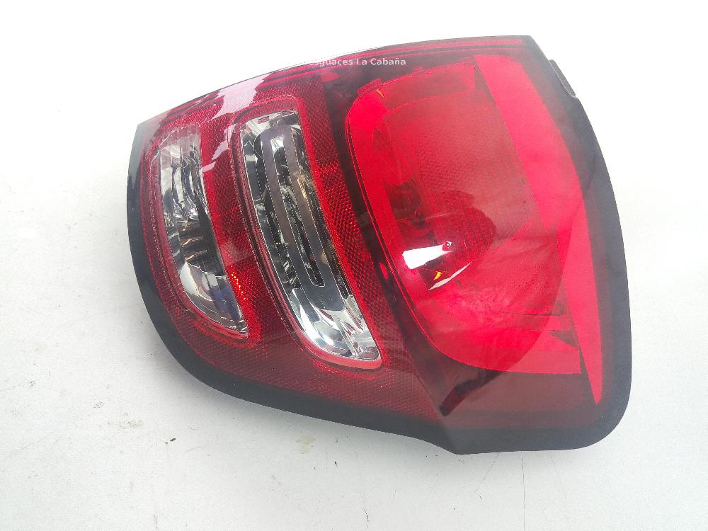 CITROËN C3 1 generation (2002-2010) Rear Right Taillight Lamp 9673805280 25990087