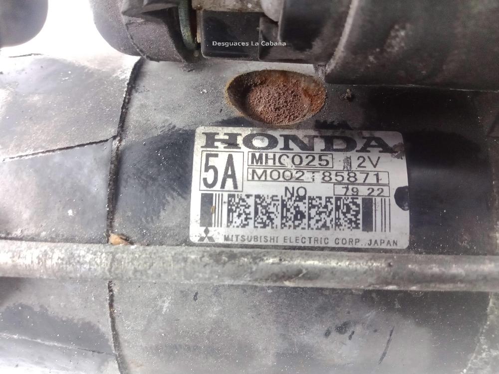 HONDA CR-V 3 generation (2006-2012) Starter Motor M002T85871 26043924