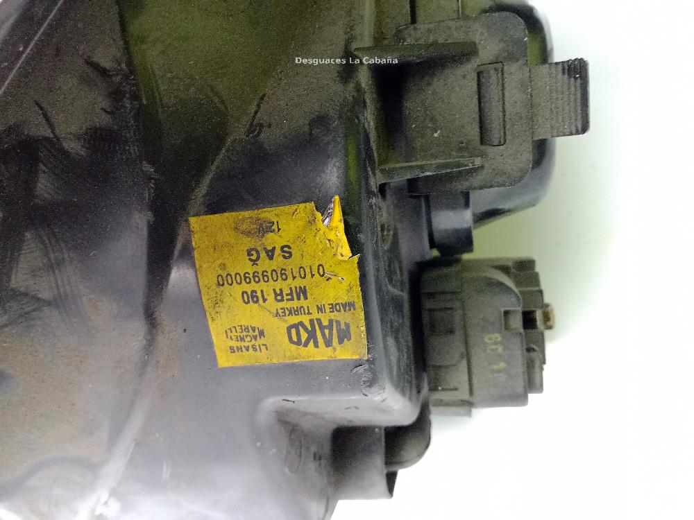 Faro derecho 010190999000 de Hyundai Accent iii (mc) 2005-2010 - pieza usada