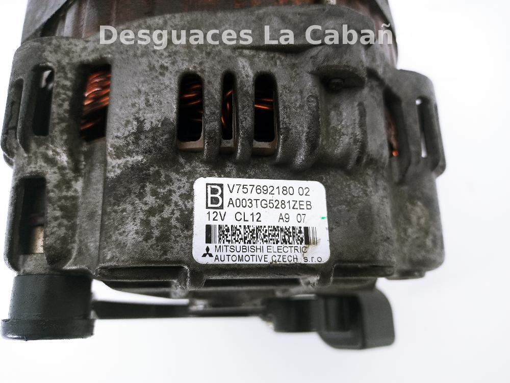 PEUGEOT 207 1 generation (2006-2009) Alternator A003TG5281ZEB, SinValor 25989436