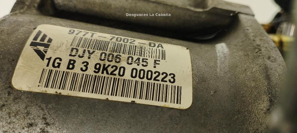 VAUXHALL Коробка передач DJY,977T7002AD 26036380