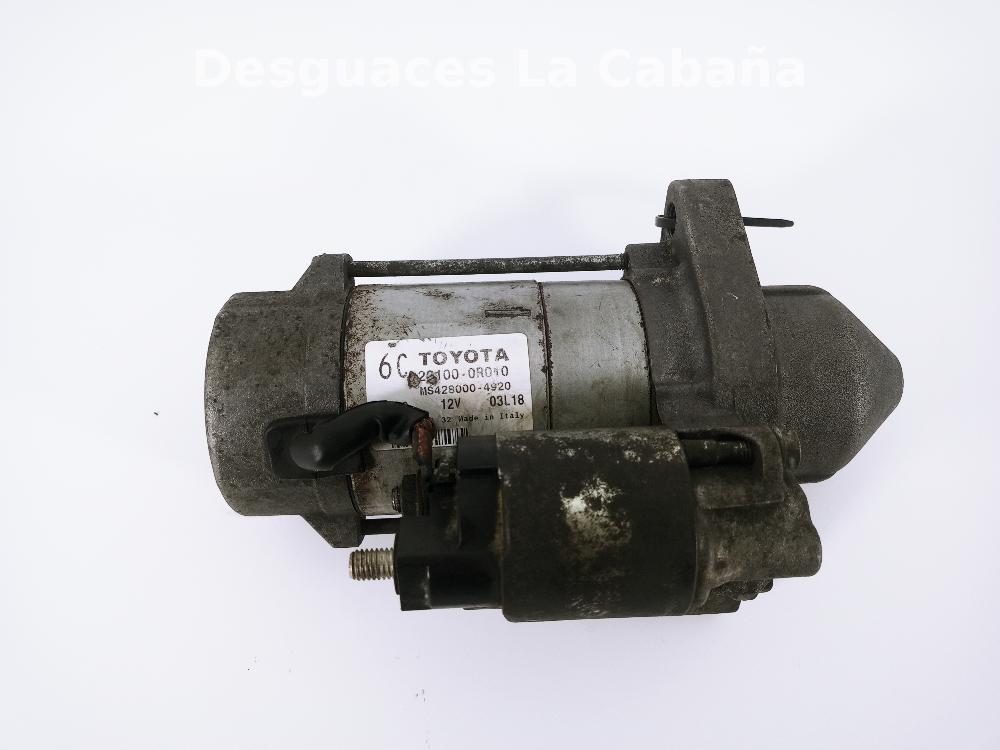 TOYOTA Verso 1 generation (2009-2015) Starter Motor 281000R010 25989295