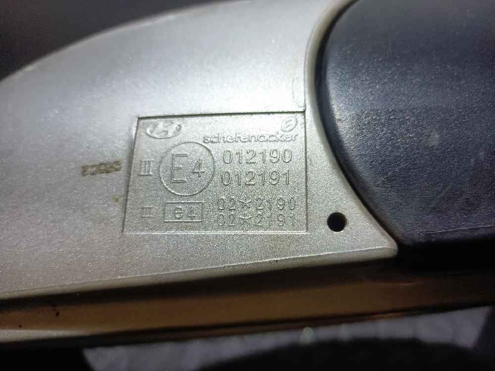 Retrovisor derecho D3EA 012190 de Hyundai Getz (tb) 2003-2005 - pieza usada