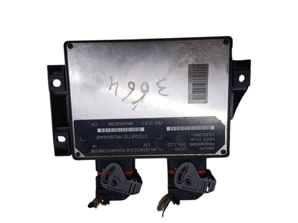 Centralita motor uce WJY 9641390180 de Peugeot 206 1998-2002 - pieza usada
