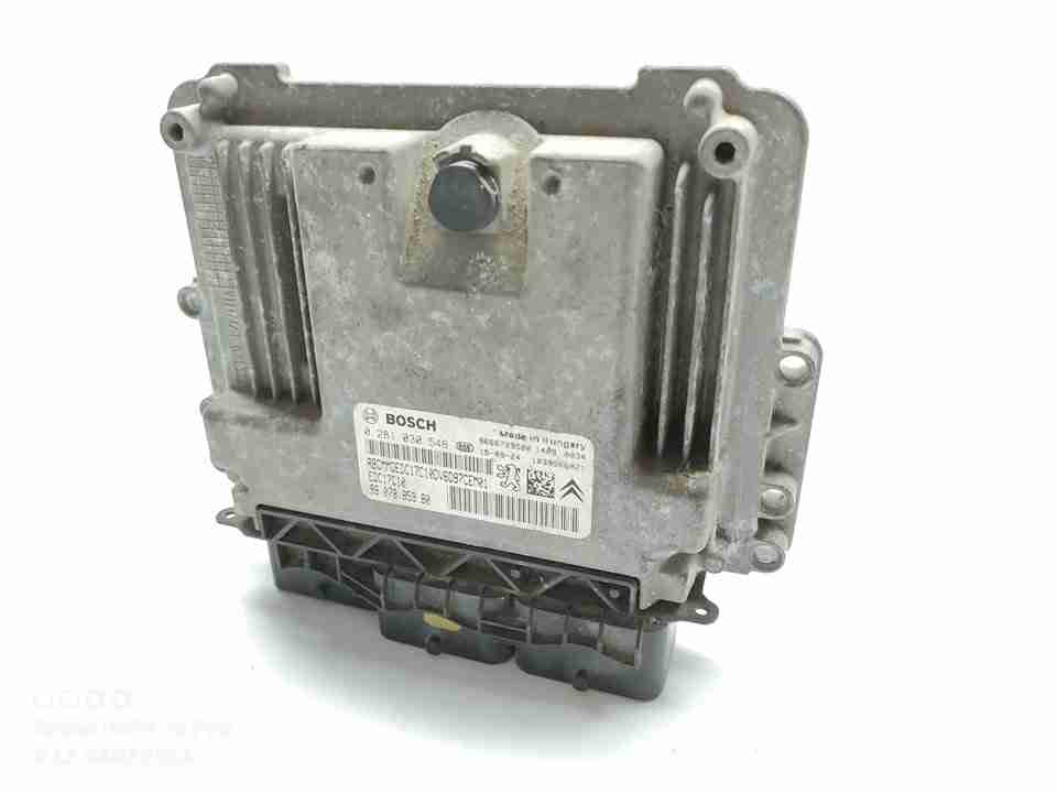 Centralita motor uce 9HM 0281030546 de Toyota Proace furgón (mdx_) 2013-2016 90 CV