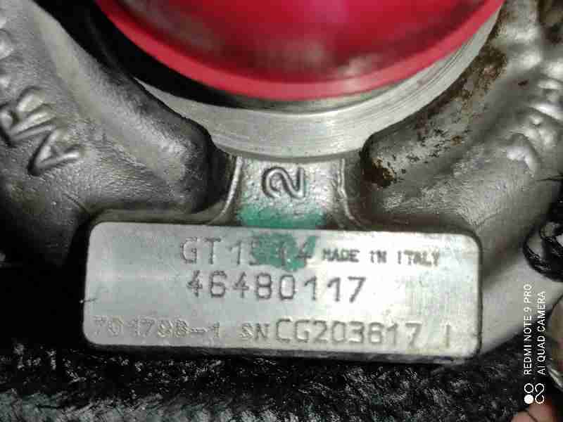 Teilmotor 182B4000 de Fiat Marea (185_) 1996-2002 105 CV con 404954 km - pieza usada