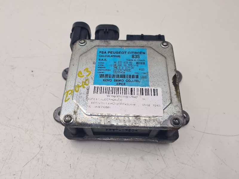 Módulo electronico 8HY 9653783580 de Citroen C3 2003-0 90 CV