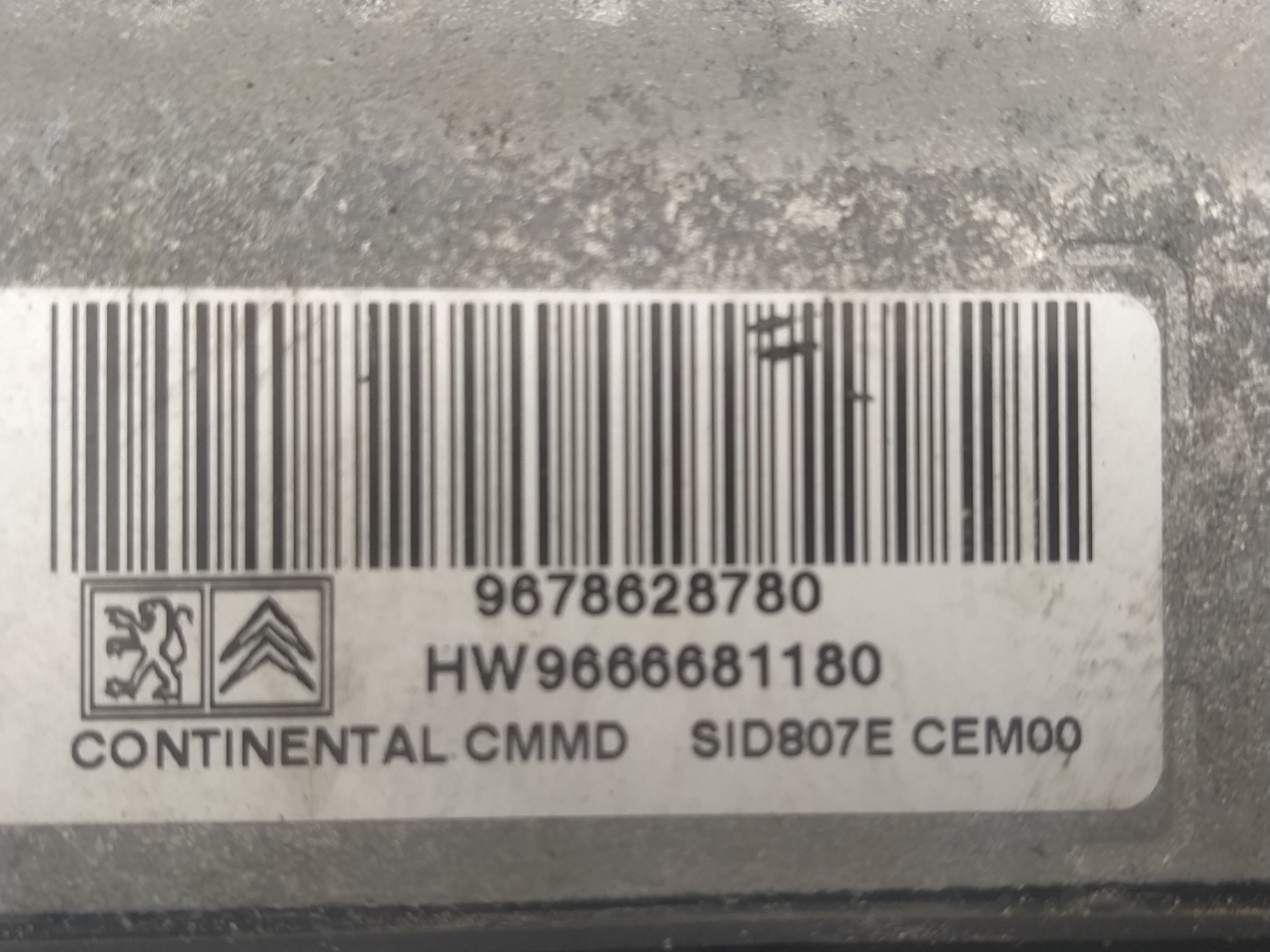 Switchboard engine uce 9H05 9678628780 de Citroen C4 ii (nc_) 2009-0 111 CV con 105200 km - pieza usada