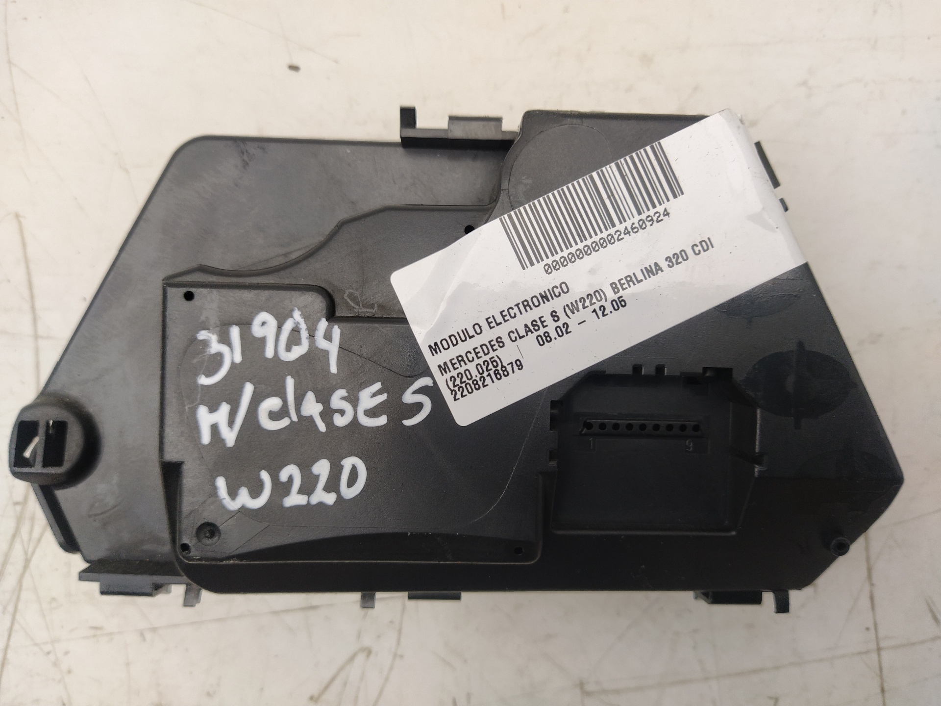 Módulo electronico OM648960 2208216879 de Mercedes-benz Clase s (w220) berlina 1998-0 204 CV con 199515 km