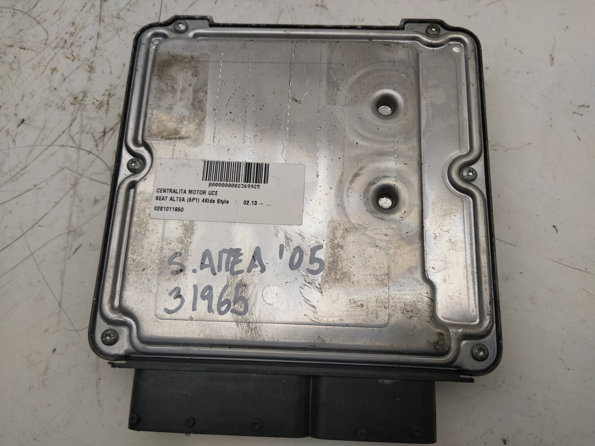 Switchboard engine uce BKD 0281011950 de Seat Altea 2013-2015 con 216303 km - pieza usada