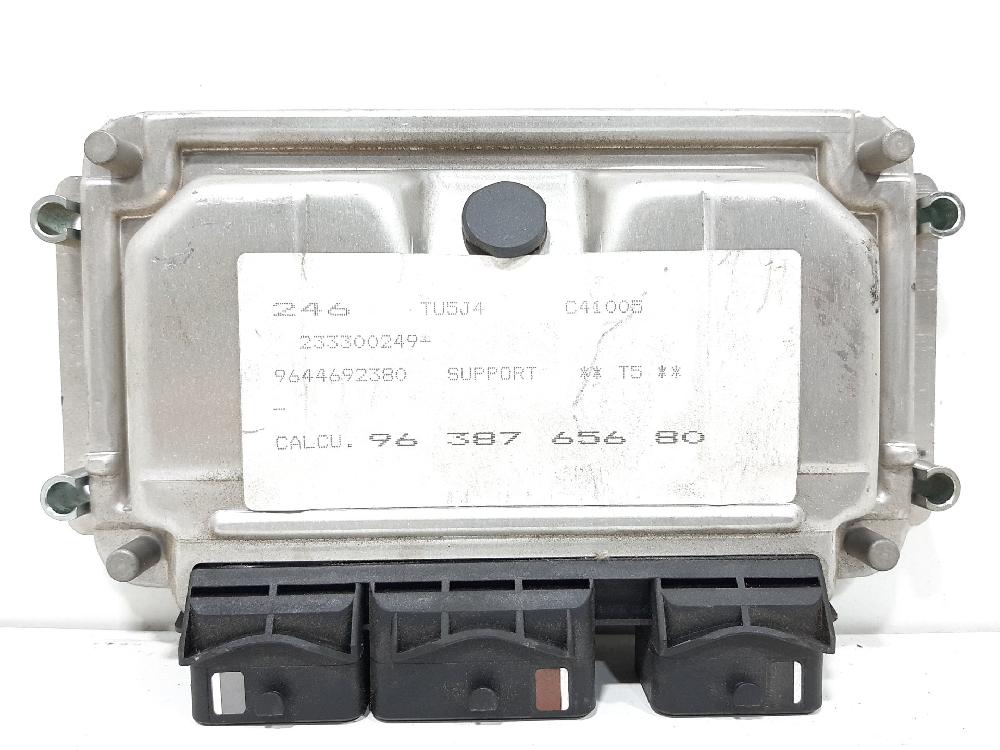 Centralina do motor NFU 0261206943 de Peugeot 307 (s1) 2001-2005 109 CV con 77884 km