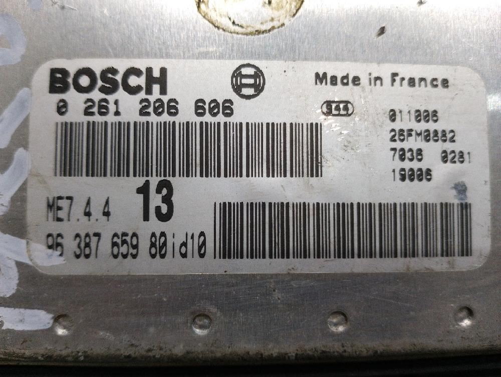Switchboard engine uce NFU 0261206606 de Citroen Xantia (x1_, x2_) 1995-1999 109 CV - pieza usada