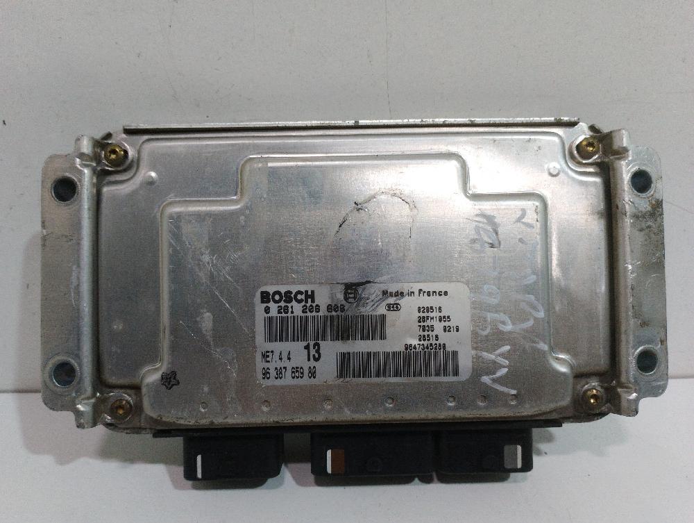 Switchboard engine uce NFU 0261206606 de Citroen Xsara coupé (n0) 1999-2005 109 CV con 117827 km