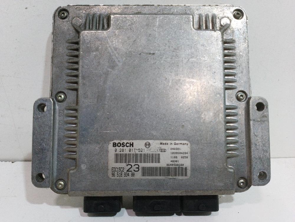 Motorsteuergerät RHY 0281011521 de Citroen Xsara picasso (n68) 1999-2011 90 CV con 220118 km