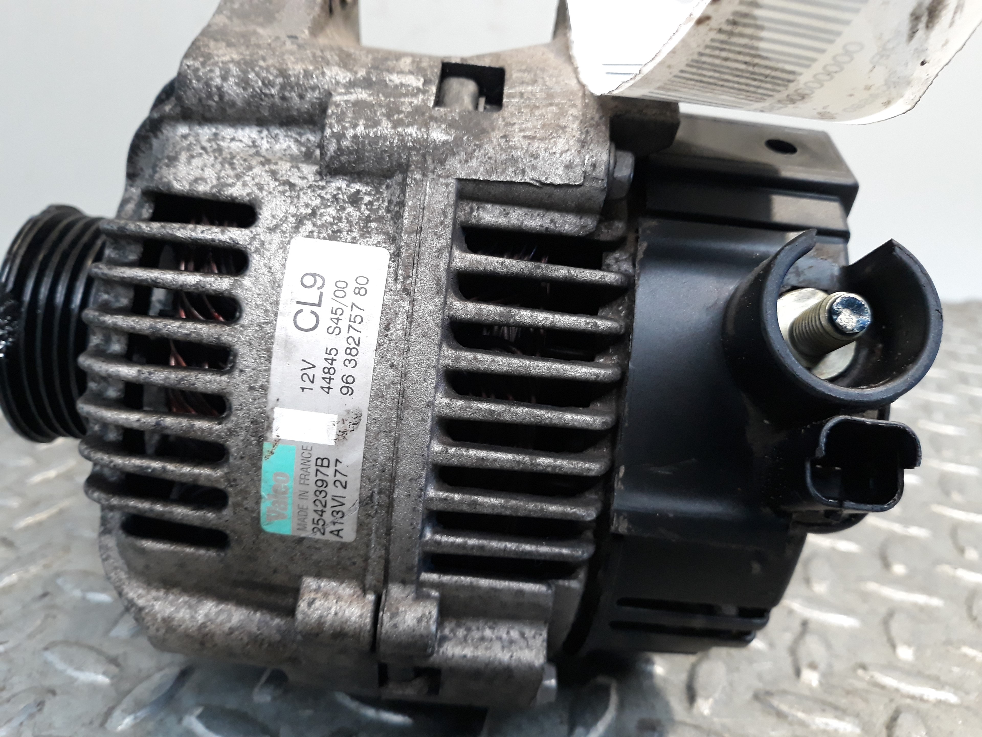 FIAT Idea 1 generation (2003-2020) Generator 9638275780, 2542397B, A13VI277 23687455