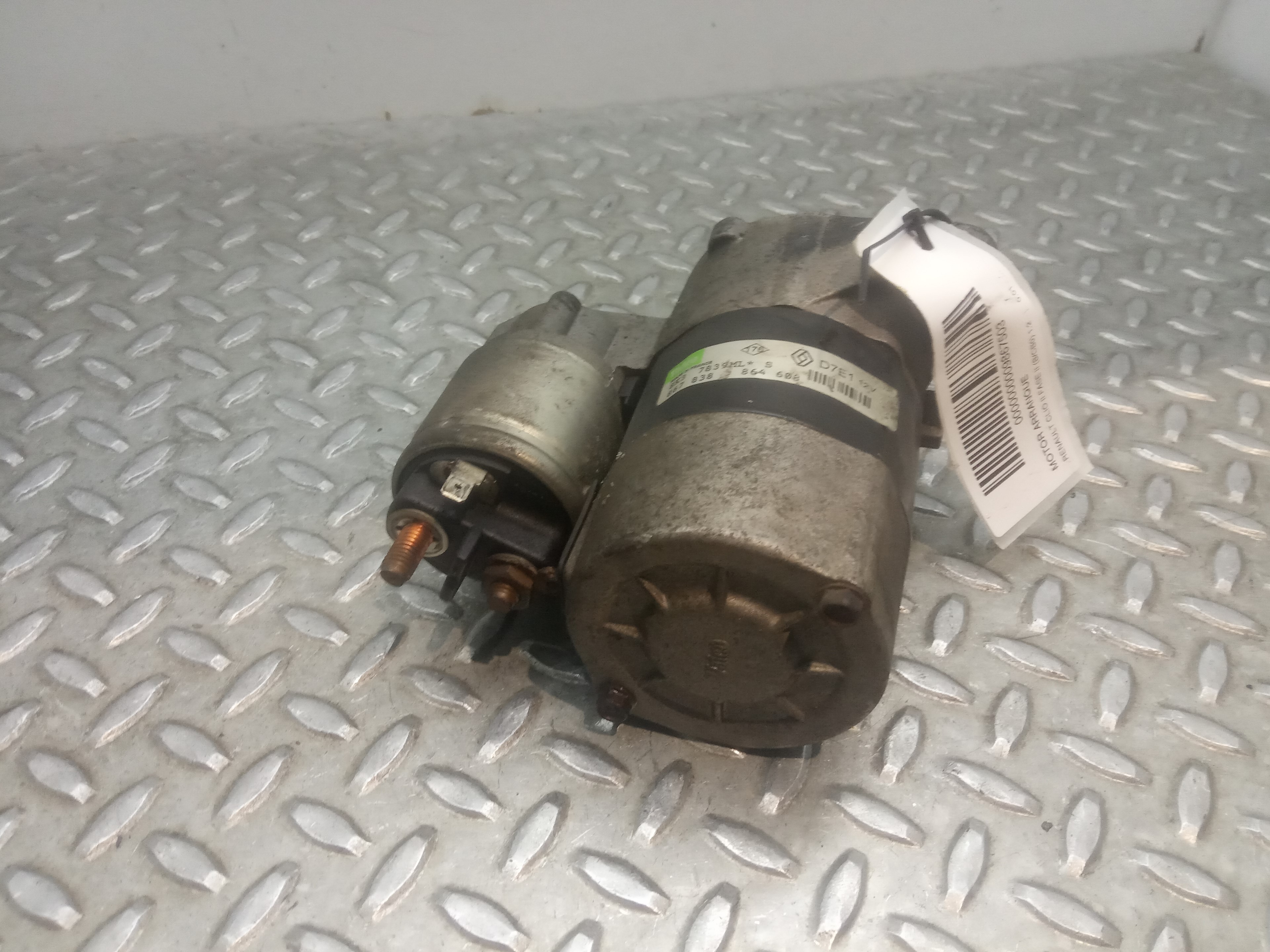 RENAULT Clio 3 generation (2005-2012) Starter Motor D7E1, D7E1, 867838 23331361