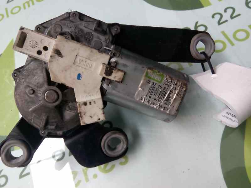 CITROËN C3 1 generation (2002-2010) Tailgate  Window Wiper Motor 9637158780 18506832