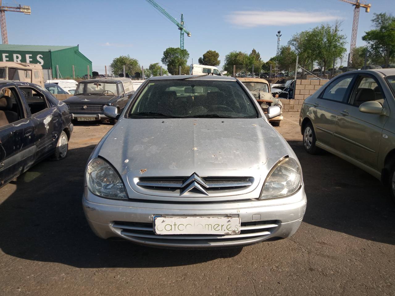 CITROËN Xsara 1 generation (1997-2004) Нагревательный вентиляторный моторчик салона 210681233F 23702279