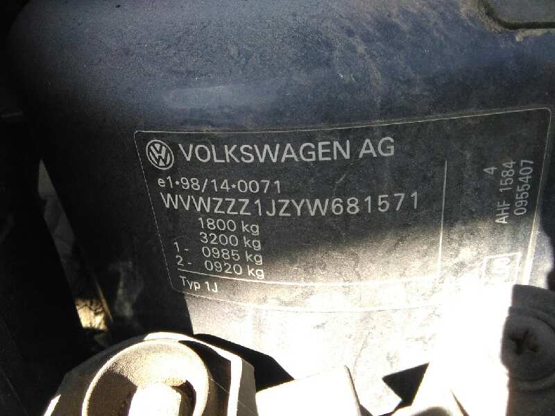 VOLKSWAGEN Bora 1 generation (1998-2005) Форсунка 028130201T 18694639