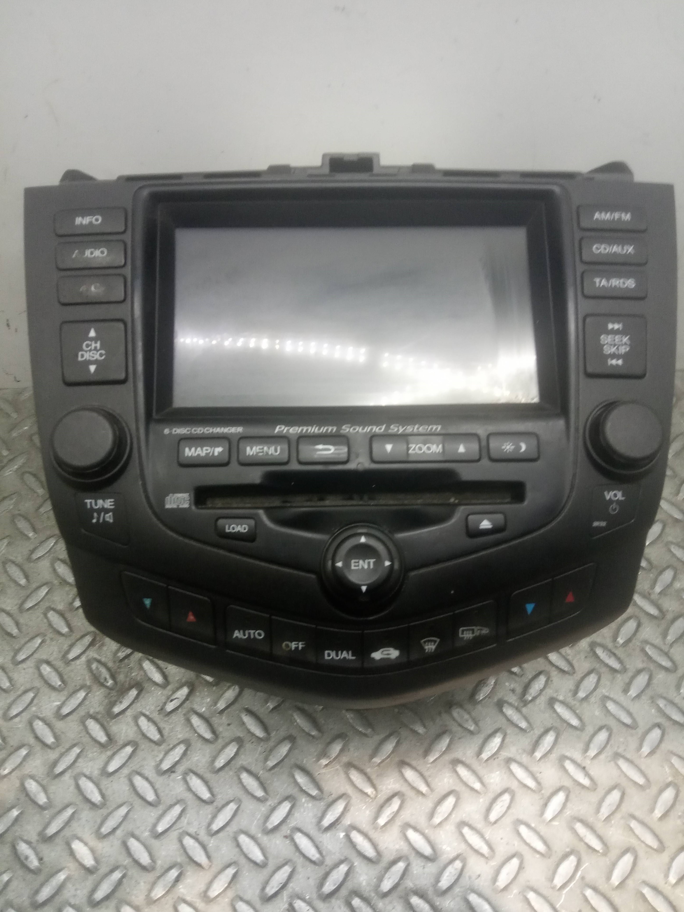 HONDA Accord 7 generation (2002-2008) Music Player With GPS 39050SEAG830M1, 39050SEAG830M1, RG846RO 23697538
